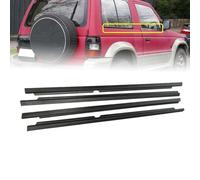 BERULL Tira de Sellado de Ventana de Coche para Mitsubishi Monteros Pajero 2th V20 V31 V43 V32 V33 1989-1999, burlete Impermeable para Ventana, Clima, Puerta Lateral, moldura, cinturón de Sellado