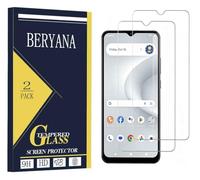 Beryana Paquete de 2 protectores de pantalla para Cricket Icon Pro 2026, película de vidrio templado 9H, antiarañazos, sin burbujas