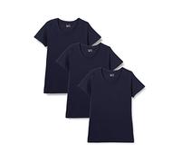 Berydale BD157 Camiseta, Azul (Oscuro-Paquete de 3), XS, Pack de 3