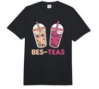 BES-TEAS - Té de Burbujas de Best Friends Kawaii Boba Tea Love Comfort Colors Adult Heavyweight T-Shirt