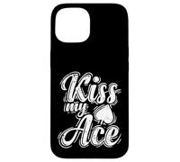 Besa mi Ace Poker Carcasa para iPhone 15