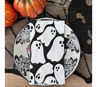 Besalily Servilletas de papel decorativas de Halloween impresas para Halloween, vacaciones, mesa, pañuelos, servilletas de comedor, servilletas de decoupage (XR6202)