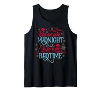 Bésame ahora, la medianoche ha pasado mi hora de dormir, feliz año nuevo, mujeres Camiseta sin Mangas