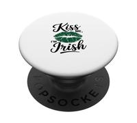 Bésame, Soy ilustración Irlandesa PopSockets PopGrip Adhesivo