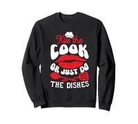 Besar al Cocinero ... o Simplemente Hacer los Platos Sudadera