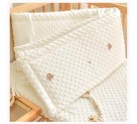 BesBet Sistema De Protección - Suave,Transpirable Almohadilla De Choque Fácil De Instalar,Protección Integral Protectores De Ropa De Cama para Evitar Colisiones con Mascotas,60x28cm