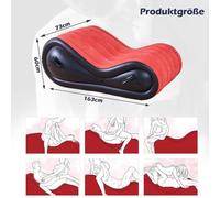 BesBet Sofá Inflable En Forma De S Compacto Y FáCil De Usar -ShaF1Y