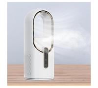 BesBet Ventilador Torre Aire Frio con Agua, USB Recargable, con Humidificador Ventilador De Pie Silencioso PequeñA Y PortáTil Aire Acondicionado Mini, MáS Seguro para Los NiñOs
