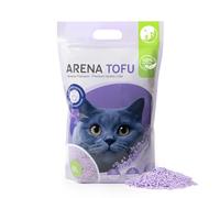 BESCH Arena de Tofu Aglomerante para Gatos 6L- 100% Natural, Biodegradable, Control de Olores y Bajo Polvo