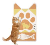 BESCH Protector Anti-arañazos para Gatos con Dibujos - Lámina Decorativa autoadhesiva y Recortable 50×80 cm, Ideal para sofá, Pared, Cama y Puerta - Diseño Divertido y protección Duradera (Huella)
