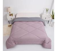 BESCH Relleno de Edredón Color Rosa para Invierno Nórdico de Microfibra 400gr/m² 240x220cm para Cama de 150 - Edredónes Suave, Cálido, Gruesa