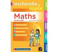 Bescherelle École – Matemáticas CP a CM2: todo el programa de matemáticas de la escuela primaria