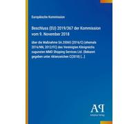Beschluss (EU) 2019/367 der Kommission vom 9. November 2018: über die Maßnahme SA.35065 (2016/C) (ehemals 2016/NN, 2012/FC) des Vereinigten ... gegeben unter Aktenzeichen C(2018) [...]