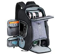 BESCHOI Mochila para Cámara,Mochila Fotografía Réflex para Cámara con Funda Impermeable para Cámaras Canon Nikon Sony,Objetivo, Computadora, Trípode Mochila Grande 24L