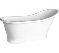 Besco Gloria bañera exenta 159x66.5 cm oval blanco #WMD-160-GLW