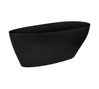 Besco Goya bañera exenta 160x70.5 cm oval negro #WMD-160-GB
