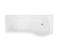 Besco Inspiro bañera con mampara 160x70 cm derecha blanco #WAI-160-NPR