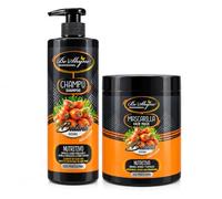 Be'Shyne Professional Pack Champú y Mascarilla Batana Nutritivo | Aceite de Batana, Repara y Fortalece