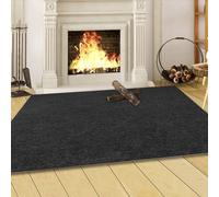 Besimple Alfombra ignífuga para Chimenea, Antideslizante, Resistente al Fuego, protección para Estufas