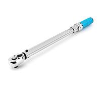 Beslands Llave dinamométrica de 1/2 pulgadas de accionamiento por clic ajustable (45-255 ft.-lb. / 65-350 Nm)