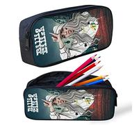 BESLIME Pencil Case, Large Capacity Pencil Bag Large Capacity Zipper Canvas Pencil Case with Big Storage Pocket for Boys Girls School & Office Supplies