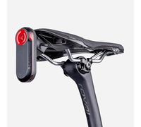 beSmart.bike - Soporte para Debajo del Sillín - para GPS - Impreso en 3D en Fibra de Carbono, Soporte para luz de Bicicleta para Shimano Pro Stealth, Compatible con Garmin Varia 515, tamaño S