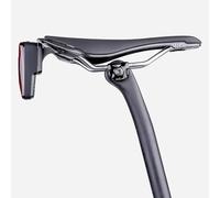 beSmart.bike - Soporte para Debajo del Sillín - para GPS - Impreso en 3D en Fibra de Carbono, Soporte para luz de Bicicleta para Shimano Pro Stealth, Compatible con Wahoo Trackr, tamaño S