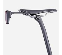 beSmart.bike - Soporte para Debajo del Sillín - para GPS - Impreso en 3D en Fibra de Carbono, Soporte para luz de Bicicleta para Shimano Pro Stealth, Compatible con Wahoo Trackr, tamaño L
