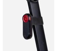 beSmart.bike - Soporte para Tija de Sillín - para GPS - Impreso en 3D en Fibra de Carbono, para Garmin Varia 515 Tija, Compatible con Canyon Aeroad Gen 3, Fijación con Abrazadera