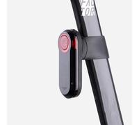beSmart.bike - Soporte para Tija de Sillín - para GPS - Impreso en 3D en Fibra de Carbono, para Garmin Varia 515 Tija, Compatible con Factor Ostro VAM Gen 2, Fijación con Abrazadera