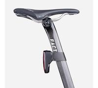 beSmart.bike - Soporte para Tija de Sillín - para GPS - Impreso en 3D en Fibra de Carbono, para Wahoo Trackr Tija, Compatible con Factor Monza, Fijación con Abrazadera