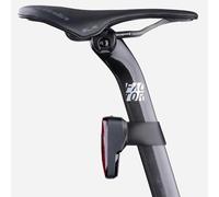 beSmart.bike - Soporte para Tija de Sillín - para GPS - Impreso en 3D en Fibra de Carbono, para Wahoo Trackr Tija, Compatible con Factor Ostro VAM Gen 2, Fijación con Abrazadera