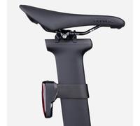 beSmart.bike - Soporte para Tija de Sillín - para GPS - Impreso en 3D en Fibra de Carbono, para Wahoo Trackr Tija, Compatible con Cervello P5 Gen 3, Fijación con Abrazadera