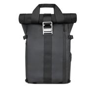 Besnfoto Mochila impermeable para cámara réflex digital, sin espejo, con compartimento para ordenador portátil, Negro -, L, Mochila enrollable para cámara fotográfica