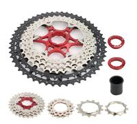 BESNIN Cassette de 12 Velocidades, Casete de MTB de 12 Velocidades 11-50T/52T, Compatible con Shimano Sram Sunrace, Juego de Piñones de 12v para Bicicletas de Carretera y de Montaña (12V, 11-52T)