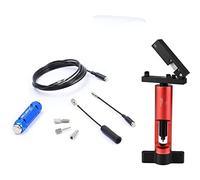 BESNIN Kit de Guiado de Cables para Bicicleta, Herramienta de Guiado Interno y Herramienta de Inserción de Aguja con Cortador de Freno Hidráulica (Guiado + Corte Rojo)