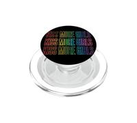Beso Más Chicas Lesbianas Orgullo LGBT y Pareja Gay Mujeres PopSockets PopGrip para MagSafe