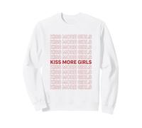 Beso Más Chicas Lesbianas Orgullo LGBT y Pareja Gay Mujeres Sudadera