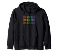Beso Más Chicas Lesbianas Orgullo LGBT y Pareja Gay Mujeres Sudadera con Capucha