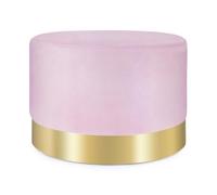 Besoa Bella taburete tapizado 35x50 cm (H x Ø) terciopelo rosa