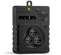 BeSokar Dispositivo antiladridos de 10m - Disuasorio ultrasónico de ladridos para perros medianos y grandes - 3 frecuencias, IP45 resistente al agua, dispositivo antiladridos para perros, interior y