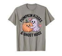 Besos De Calabaza Fantasma Abrazos Lindo Halloween Camiseta