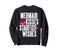 Besos de Sirena y Deseos de Estrella de Mar Mundo del Océano Sudadera