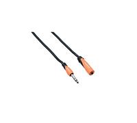 Bespeco SLFJJ500 - Cable alargador jack estéreo macho a jack estéreo F, 5 m