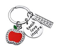 BESPMOSP Llavero con texto en inglés "Thank You Jewelry Best Friend", Teacher Love Inspire, keyring 30MM,