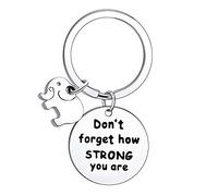 BESPMOSP - Llavero inspirador con texto en inglés "Don't Forget How Strong You are