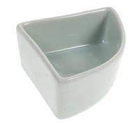 BESPORTBLE 1 Cuenco Triangular De Cerámica para Hámster. Punta para Hámsteres Osos De Seda Y Erizos. Fácil De Limpiar.
