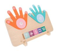 BESPORTBLE 1 Juego Ayudas para La Enseñanza De Las Matemáticas Materiales De Matematicas Montessori Juguetes De Aprendizaje De Matemáticas Juguetes Educativos para Los Dedos De Madera