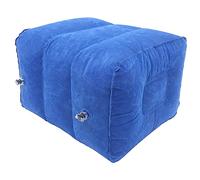 BESPORTBLE 1 Juego De Alfombra Inflable Flocada Para Sofá Almohada De Viaje Silla Portátil Artículos Esenciales Para Vuelo Aviones Airpl Reposapiés Para Debajo Del Escritorio En El