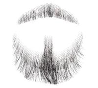 BESPORTBLE 1 Juego de Barbas de Disfraz para Adultos, Barba postiza Completa de Halloween, Perilla Falsa, Bigote protésico para producciones teatrales, Accesorios de películas, Vello Facial teatral.